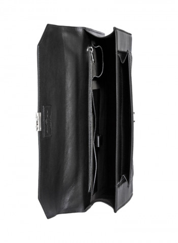 Magnate Leather Business Bag Black