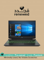 Renewed - Pavilion 15-ec1008nx (2020) Gaming Laptop With 15.6-Inch Display, AMD Ryzen 7 Processor/4th Gen/32GB RAM/2TB SSD+HDD/4GB Nvidia GeForce GTX 1650 Graphic Card Black