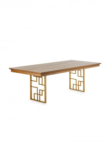 Madrid Dining Table Walnut 235 x 104 x 74.5cm