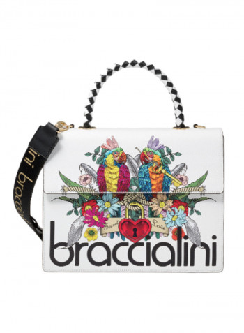 Audrey Brid Printed Shoulder Bag Multicolour