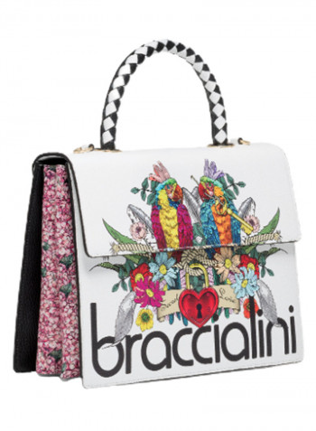Audrey Brid Printed Shoulder Bag Multicolour