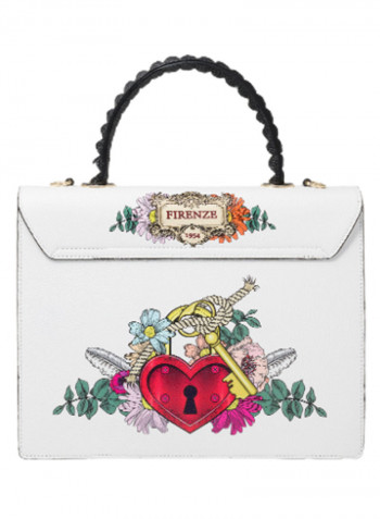 Audrey Brid Printed Shoulder Bag Multicolour