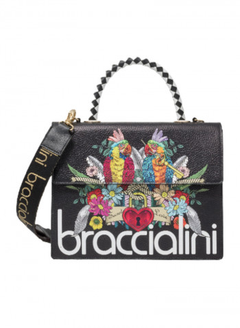 Audrey Brid Printed Shoulder Bag Multicolour