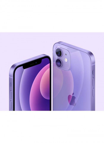 iPhone 12 with Facetime 256GB Purple 5G - Middle East Version