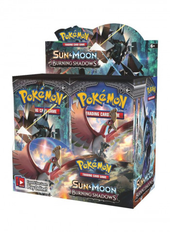 Sun And Moon Burning Shadows Trading Card Game 162-81230