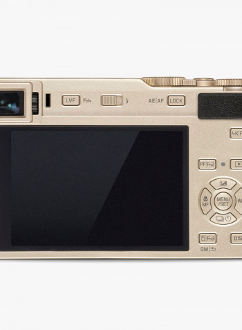 C-Lux Point And Shoot Camera 20MP 15x Zoom With LCD Touchscreen, Built-In Wi-Fi And Bluetooth Light Gold