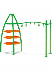 RW-13115 Kids Monkey Bar And Climbing Gym Set 350 x 150 x 250cm