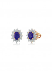 18 Karat Gold Royal Blue Sapphire Earring reviews 18 Karat Gold Royal Blue Sapphire Earring