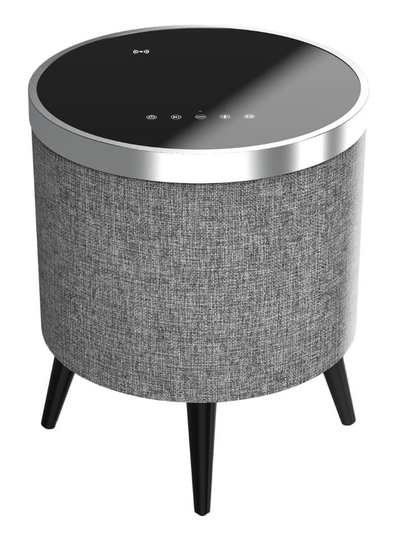 Smart Portable Bluetooth Wireless Speaker Table Inbuilt Black/Grey/Silver