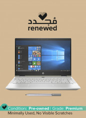 Renewed - Pavilion X360 14-cd1008ne (2019) 2 in 1 Laptop With 14-Inch Display, Intel Core i7 Processor/8th Gen/8GB RAM/1TB HDD/2GB Nvidia Geforce MX150 Graphics With English/Arabic Keyboard Gold