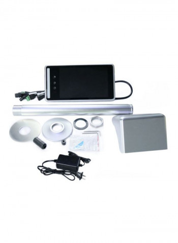OEM Facial Recognition Temperature Detection Recording System 2.52x1.36x26cm Black/Grey