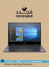 Renewed - Envy x360 13-ar0008ne Convertible 2 in 1 Laptop With 13.3-Inch Display, AMD Ryzen 7 Processor/16GB RAM/1TB SSD/AMD Radeon RX Vega 10 Graphics With English/Arabic Keyboard Black