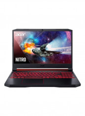 Nitro 5 AN515-54-51M5 Gaming Laptop With 15.6-Inch Display, Core i5 Processor/8GB RAM/12GB SSD+1TB HDD Hybrid Drive/4GB NVIDIA GeForce GTX 1650 Graphic Card Black/Red