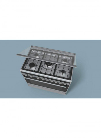 Gas Cooker HG73G6357M Silver