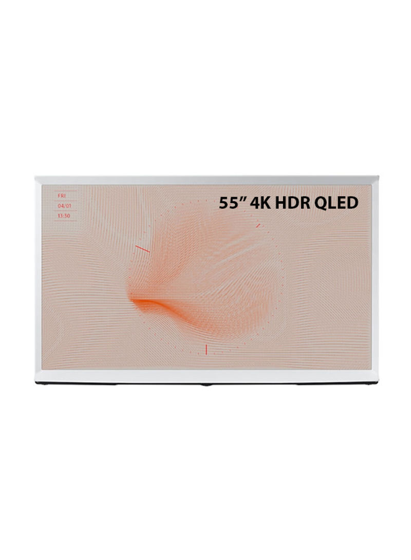 The Serif 2020 55-Inch QLED 4K HDR Smart TV QA55LS01T White