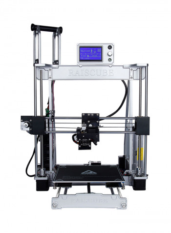 Self Assembly Aluminum Alloy Frame 3D Printer Silver