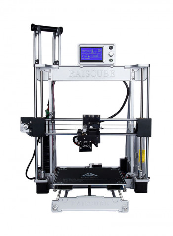 Self Assembly Aluminum Alloy Frame 3D Printer Silver