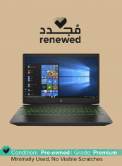 Renewed - Pavilion 15-CX0008CA (2019) Gaming Laptop With 15.6-Inch Display, Intel Core i7 Processor/8th Gen/16GB RAM/1TB SSD+HDD/4GB Nvidia GTX 1050 Graphic Card Black