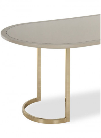 Cyprus Dining Table Gold/Light Brown