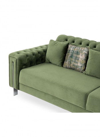 Floransa 4-Seater Sofa Green 290 x 98 x 85cm