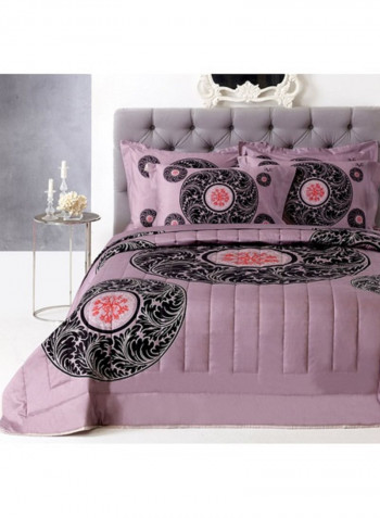 19.69 Bedspread Cotton Purple 240x260cm