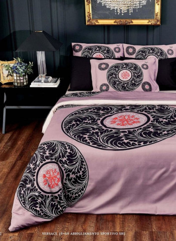 19.69 Bedspread Cotton Purple 240x260cm