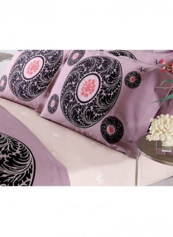 19.69 Bedspread Cotton Purple 240x260cm