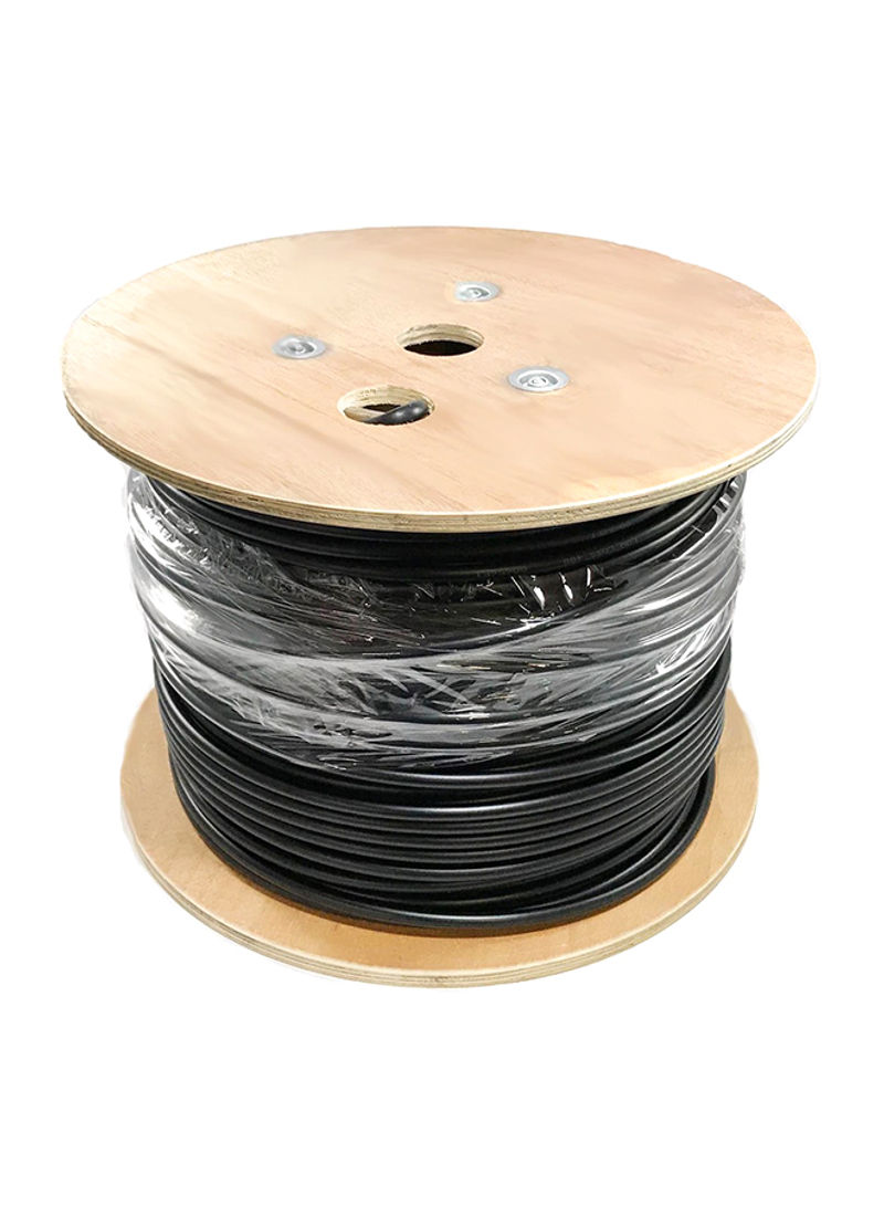 Coax Cable Bulk Reel 1000feet Black