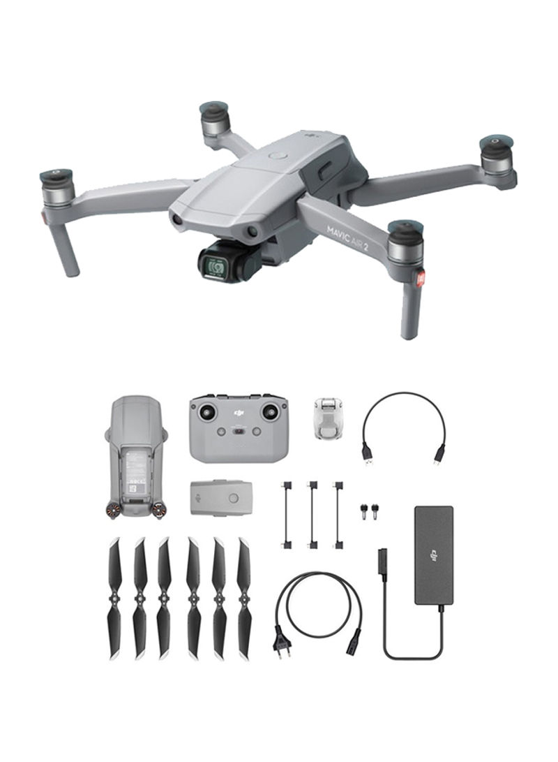 Mavic Air 2 With Integrated Camera 48MP 4K HD Professional Fly More Drone Combo Silver