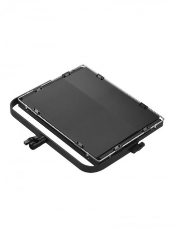 Professional Slim Metal LED Video Light Black