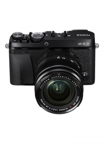 X-E3 24.3 MP Mirrorless Digital Camera With XF 18-55mm Lens Black
