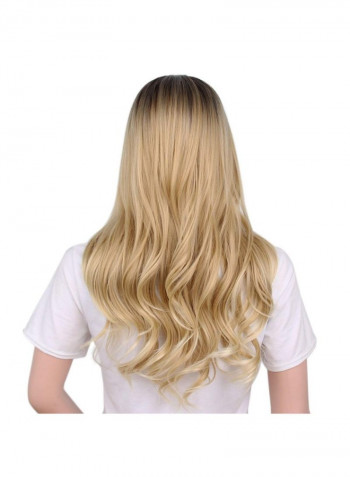 Long Curly Wig Blonde 50centimeter