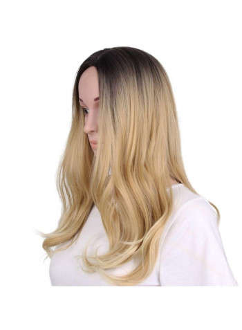 Long Curly Wig Blonde 50centimeter
