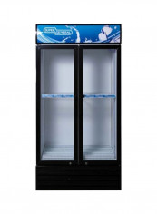 Double Door Chiller 1100L SG SC1218 IF Black/White
