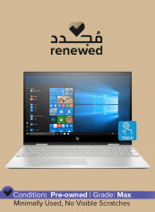 Renewed - Envy X360 15-CN000 Newest (2019) Laptop With 15.6-Inch Touchscreen Display, Intel Core i7 Processor/8th Gen/8GB RAM/256GB SSD/Intel UHD Graphics 620 Silver