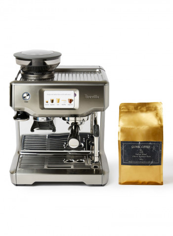 Barista Espresso Machine 1850W With 500G Global Coffee Bean 2 l 1680 W BES880BSS SILVER