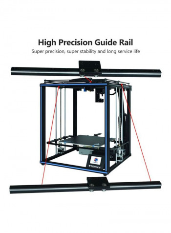 X5SA PRO High Precision 3D Printer 66.7 x 47.2 x 18.5centimeter Black
