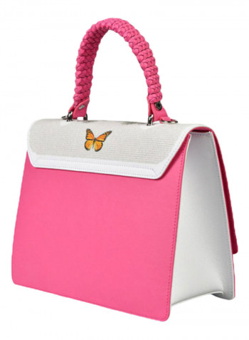 Penelope Flamingo Printed Shoulder Bag Multicolour