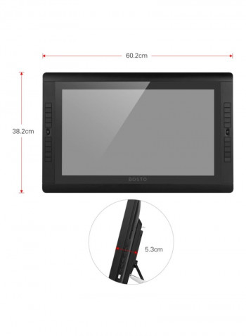 HD IPS Graphic Tablet Black