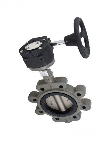 Ductile Iron Lug Type Butterfly Valve Grey/Black 14inch