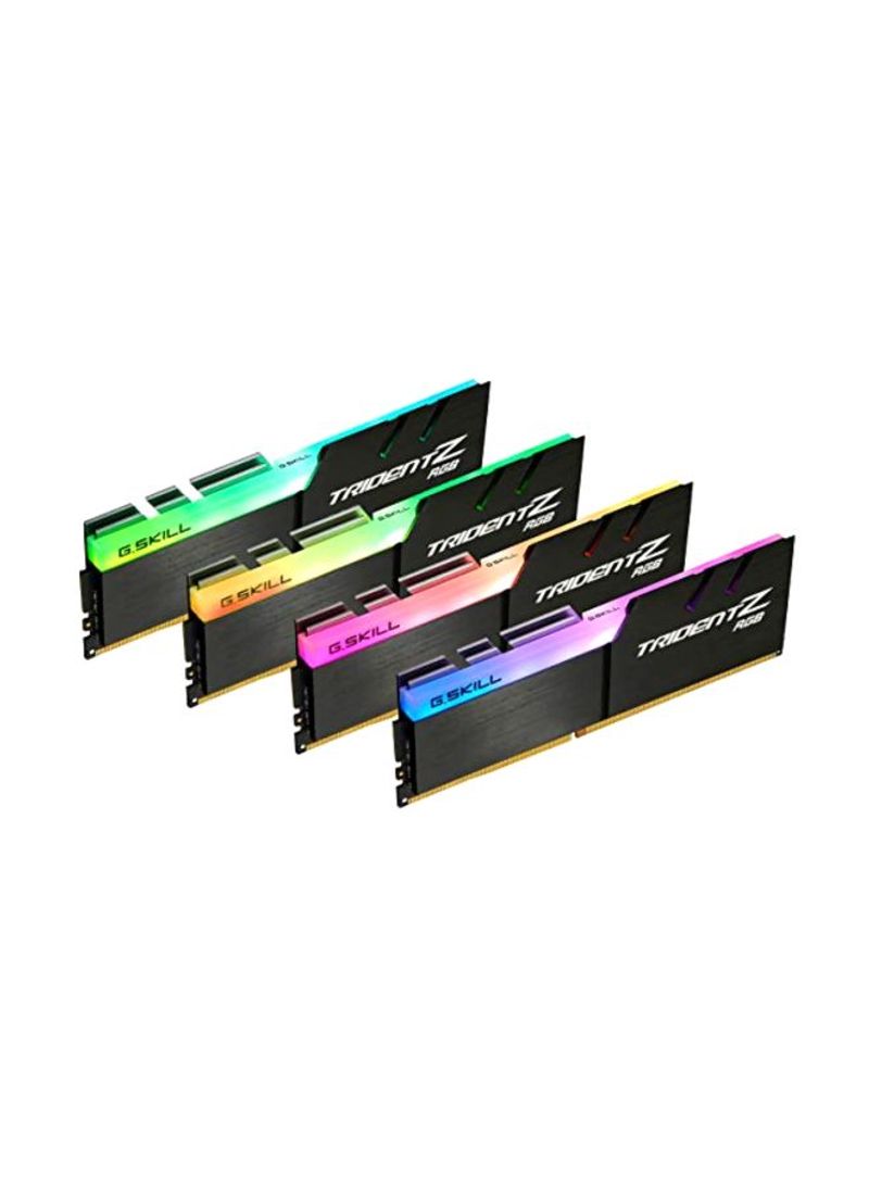 4-Piece DDR4 Tridentz RGB Series RAM Set 8GB