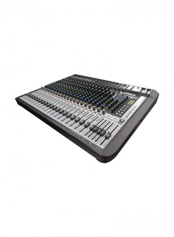 Analog 22-Channel Multi-Track Mixer with Onboard Lexicon Effects Signature 22MTK Black