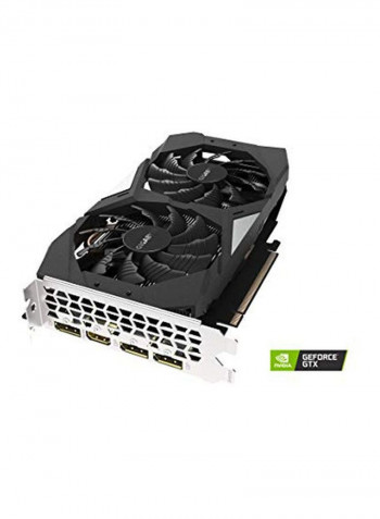 GeForce GTX 1660 Ti Graphics Card With Windforce 2X Cooling System 6GB Black/Silver