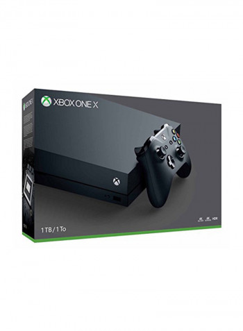 Xbox One X 1TB Gaming Console With Wireless Controller