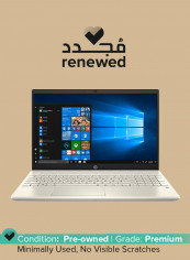Renewed - Pavilion 15-CS 2020 Laptop With 15.6-Inch Touchscreen Display, Intel Core i5 Processor/10th Gen/32GB RAM/1TB SSD/Intel UHD Graphics With English/Arabic Keyboard Fog Blue