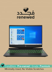 Renewed - Pavilion 15-dk0096wm (2020) Gaming Laptop With 15.6-Inch Display, Intel Core i5 Processor/10th Gen/32GB RAM/1TB SSD/4GB Nvidia Geforce GTX 1650 Graphics Black