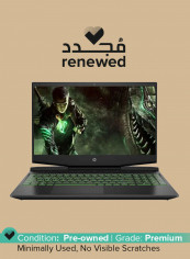 Renewed - Pavilion 15-dk1006ne (2020) Gaming Laptop With 15.6-Inch Display, Intel Core i5 Processor/10th Gen/32GB RAM/1TB SSD/4GB Nvidia Geforce GTX 1650 Graphics Black