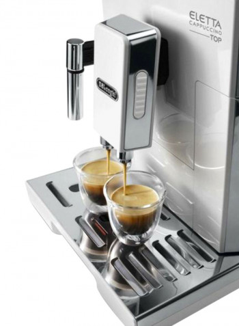 Eletta Automatic Cappuccino Machine ECAM45.760W Silver/Black