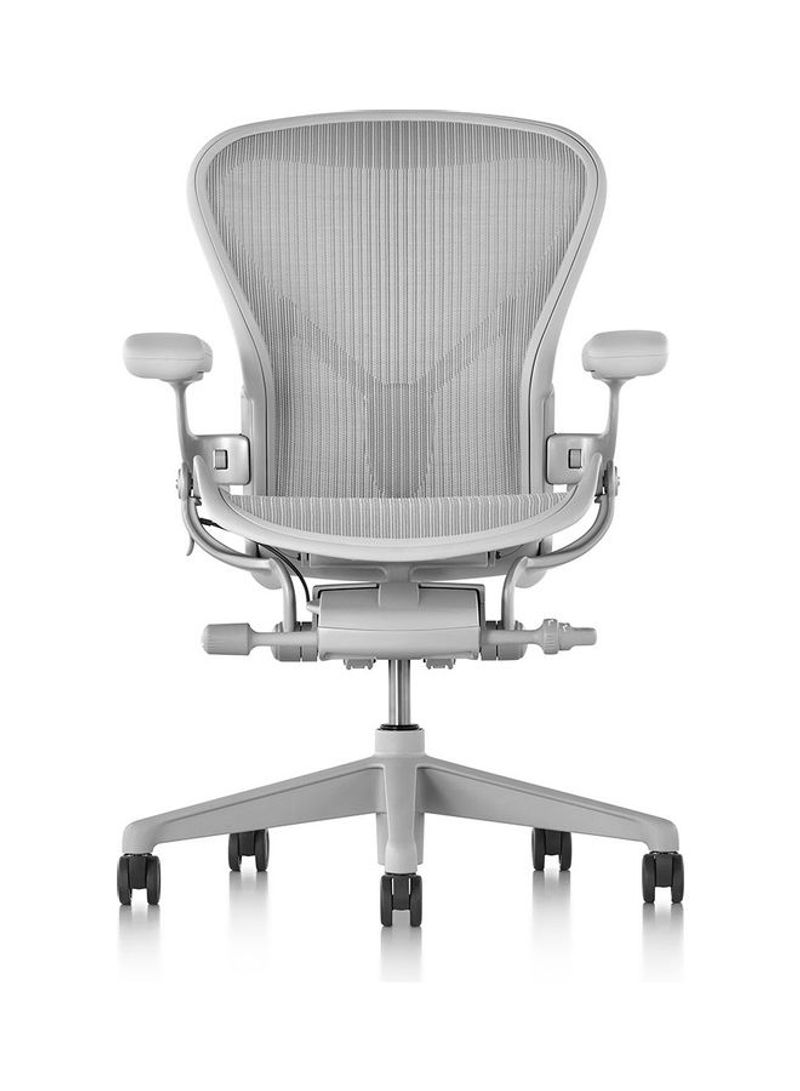 Aeron Adjustable Chair Grey 68.58x104.14x42.54cm