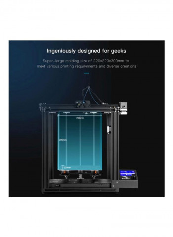 High Precision Ender-5 Pro 3D Printer Black